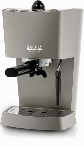 Gaggia RI8153/50 Отдельностоящий Руководство Машина для эспрессо 1.25л Cеребряный кофеварка