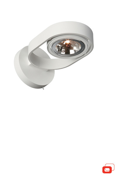 Lirio by Philips 5704031LI Для помещений Surfaced lighting spot G53 50Вт Белый точечное освещение