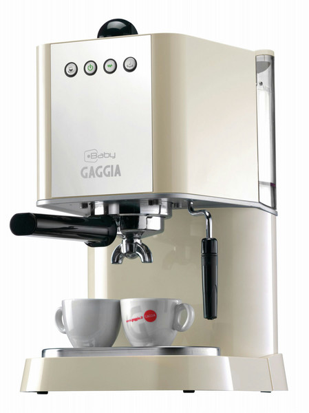 Gaggia RI8155/12 Отдельностоящий Руководство Машина для эспрессо 1.6л Кремовый кофеварка