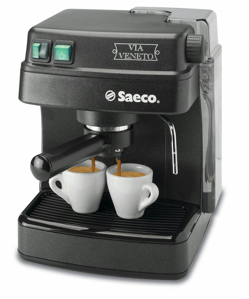 Saeco Via Veneto RI9343/11 Отдельностоящий Руководство Машина для эспрессо 1.4л Черный кофеварка