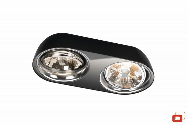 Lirio by Philips 5713230LI Для помещений Surfaced lighting spot G53 30Вт Черный точечное освещение