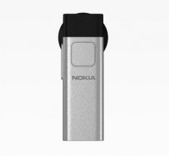 Nokia BH-804 Монофонический Bluetooth Cеребряный гарнитура мобильного устройства