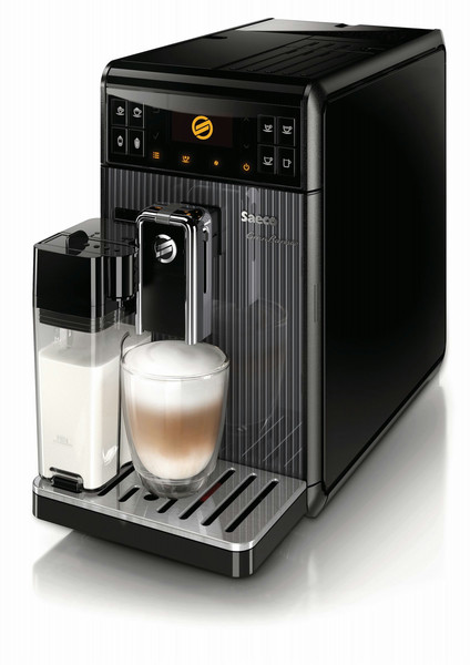 Saeco GranBaristo HD8964/01 freestanding Fully-auto Espresso machine 1.7L 2cups Black coffee maker