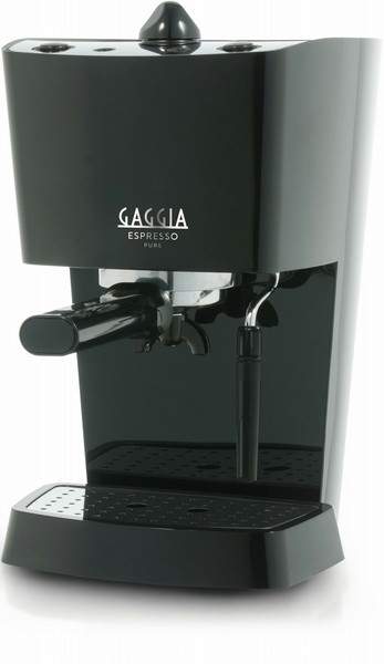 Gaggia RI9302/11 Отдельностоящий Руководство Машина для эспрессо 1.25л Черный кофеварка