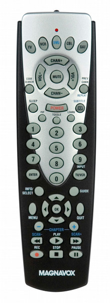 Magnavox MRU2500/17 remote control