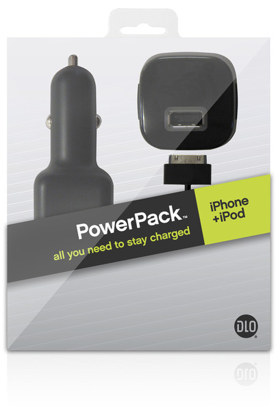 DLO DLM2264D/17 Auto,Indoor Black mobile device charger
