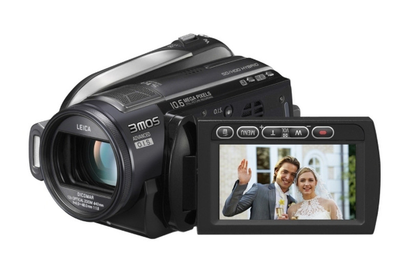 Panasonic HDC-HS200 HDD/SD Camcorder, Black