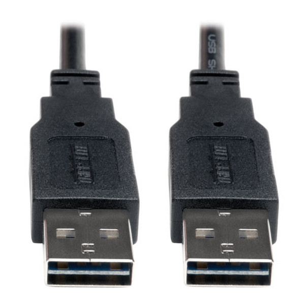 Tripp Lite Universal Reversible USB 2.0 Hi-Speed Cable (Reversible A to Reversible A M/M), 6-ft.