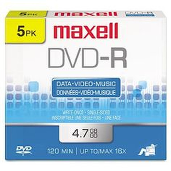 Maxell DVD-RAM 4.7GB DVD-RAM 5Stück(e)