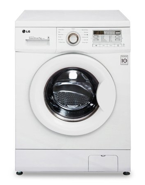 LG F14B8QDA Freistehend Frontlader 7kg 1400RPM A+++-10% Weiß Waschmaschine