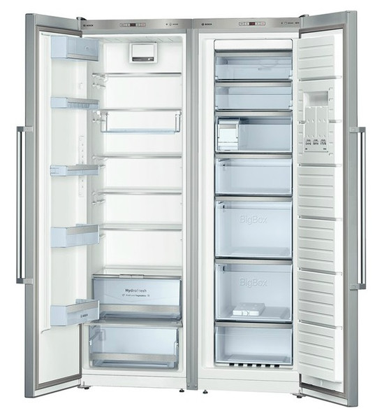 Bosch KAN99AI35 freestanding 585L Stainless steel side-by-side refrigerator