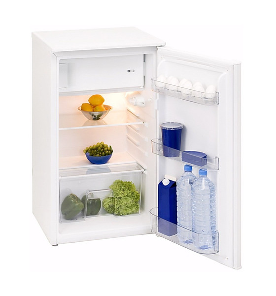 Exquisit KS104-1A++TOP freestanding 96L A++ White combi-fridge