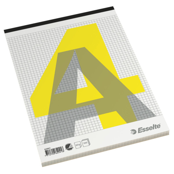 Esselte Stitched Pad A4 A4 100sheets Grey,White,Yellow