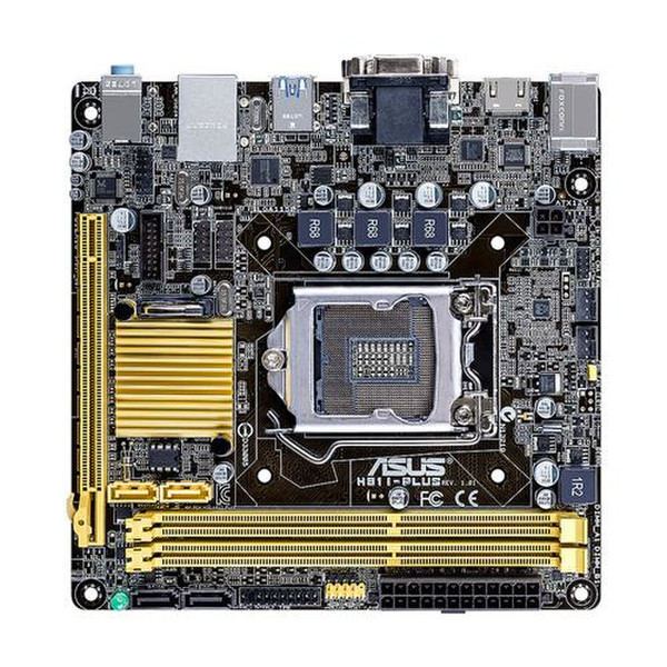ASUS H81I-PLUS Intel H81 Socket H3 (LGA 1150) Mini ITX материнская плата