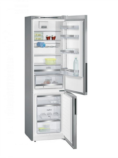 Siemens KG39EAL42 Отдельностоящий 250л 89л A+++ Нержавеющая сталь холодильник с морозильной камерой