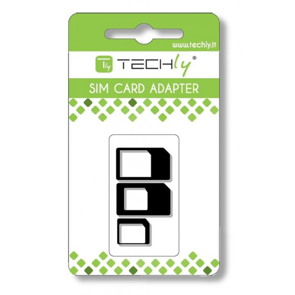 Techly I-SIM-3 SIM card adapter SIM-/Memory-Card-Adapter