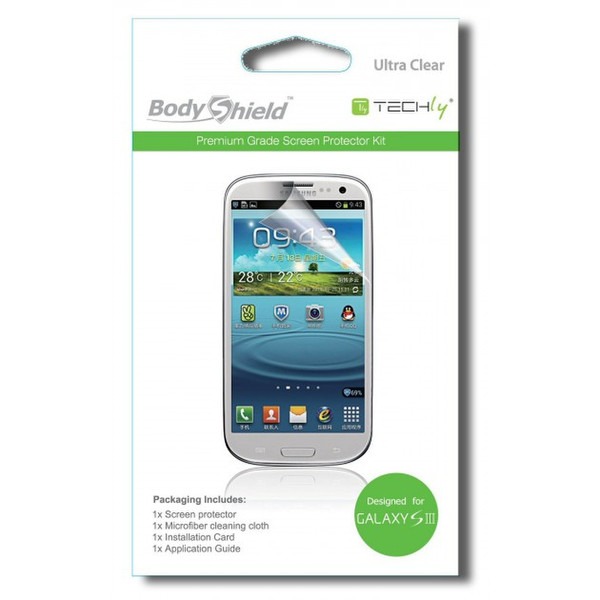 Techly Display Protective Film for Samsung Galaxy S3 Ultra Clear ICA-DCP 117