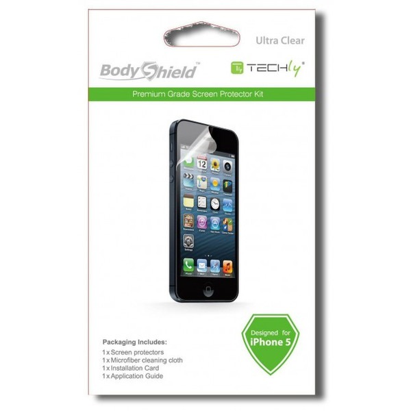 Techly Display Protective Film for iPhone 5 / 5S Ultra Clear ICA-DCP 818
