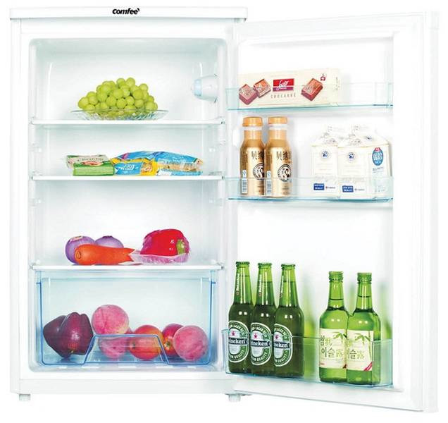 Comfee HS-146LN freestanding 112L A+ White refrigerator