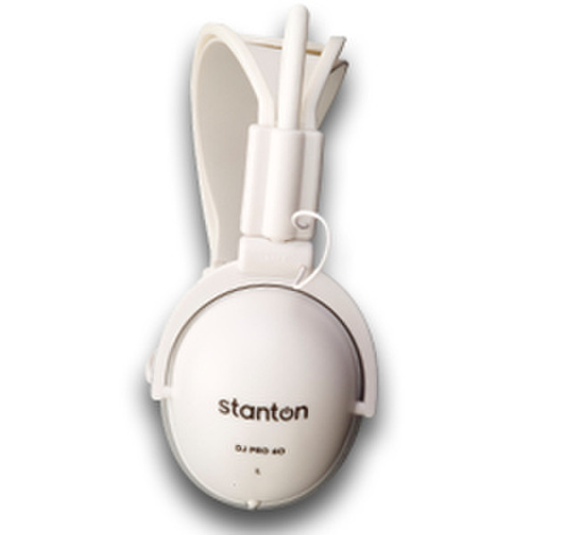Stanton DJ Pro 60 Ohraufliegend Kopfband Weiß