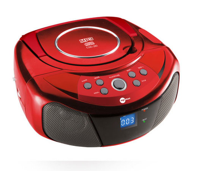 Mpman CSD 282 Analog 2W Red CD radio