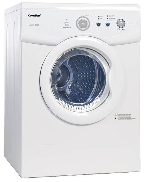 Comfee MH60-2605 freestanding Front-load 6kg C White tumble dryer