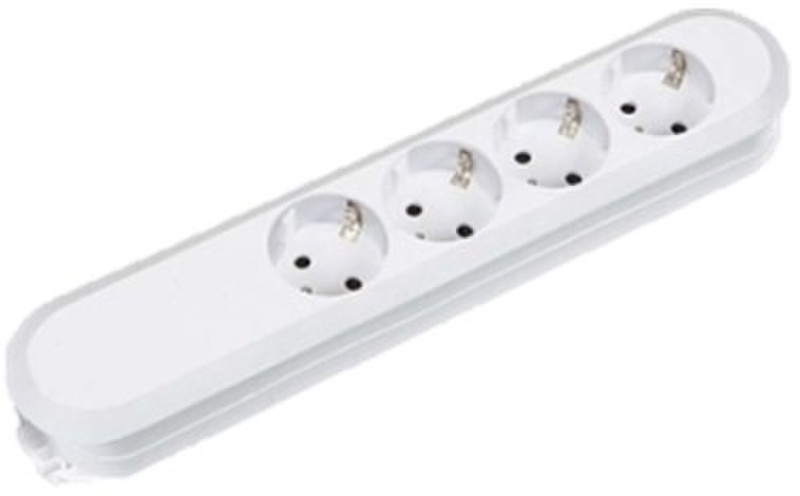 Bachmann 381.223K 4AC outlet(s) White power extension