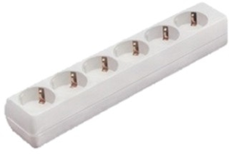 Bachmann 381.246K 6AC outlet(s) White power extension