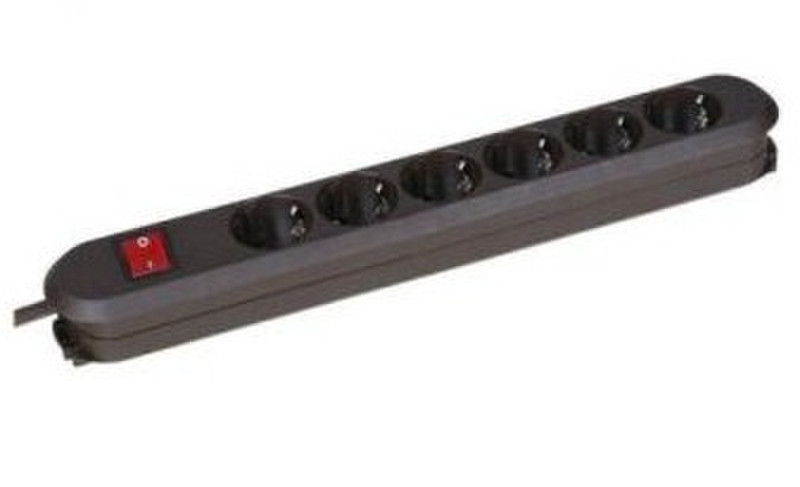Bachmann 381.450K 6AC outlet(s) 1.5m Brown power extension