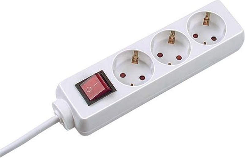 Bachmann Selly 3AC outlet(s) 1.5m White surge protector
