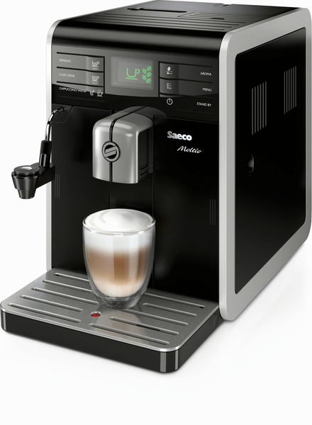 Saeco Moltio HD8768/01 Отдельностоящий Автоматическая Машина для эспрессо 1.9л Черный кофеварка