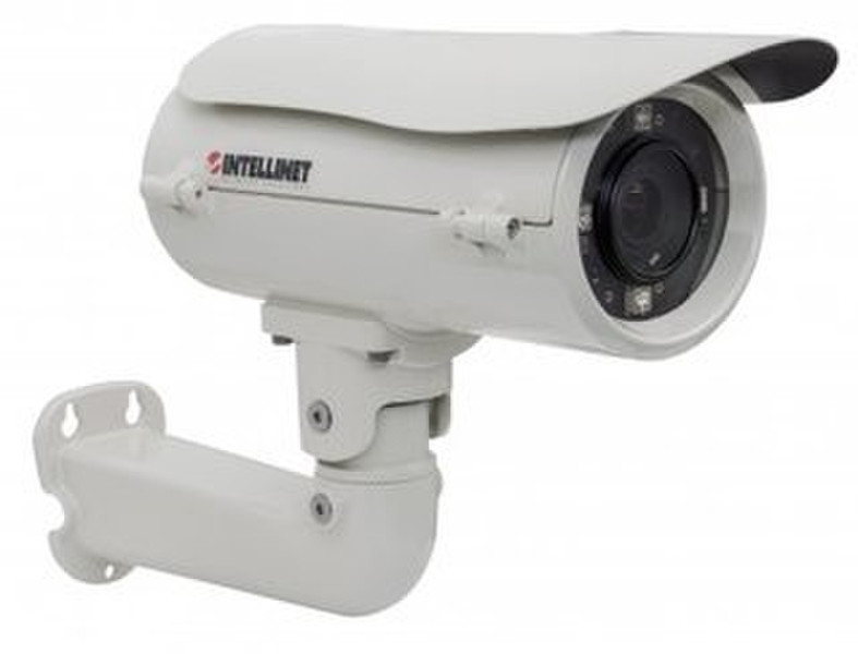 Intellinet IBC-667IR IP security camera Outdoor Bullet White