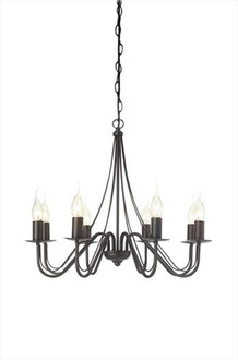 Massive Lambo Flexible mount E14 Black suspension lighting