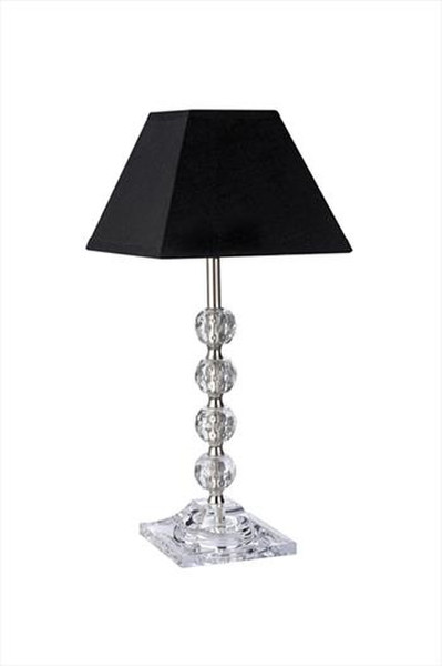 Massive Moro E14 Black,Stainless steel,Transparent table lamp