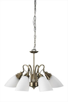 Massive Egmo Flexible mount E27 Chrome,White suspension lighting