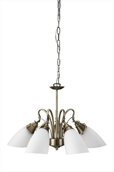 Massive Egmo Flexible mount E27 Хром, Белый подвесная лампа