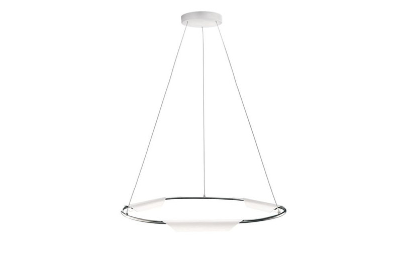 Massive Foxe Hard mount 7.5W Chrome,White suspension lighting