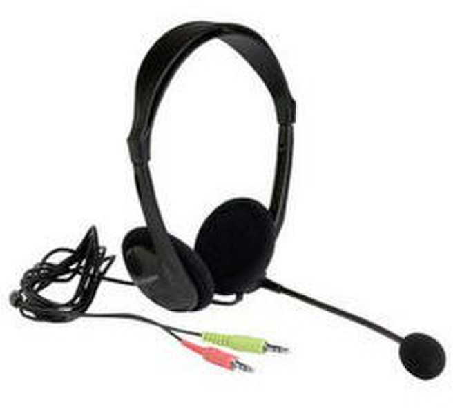 Verbatim Multimedia Headphones Binaural Wired Black mobile headset