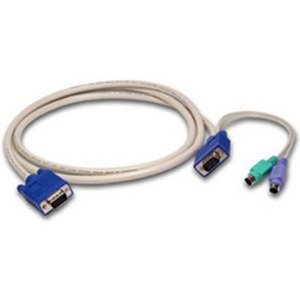 Vertiv 25 foot PS/2 USB audio cable kit for SwitchView MM1/MM2 7.6м кабель клавиатуры / видео / мыши