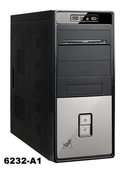 Codegen 6232-A2 Midi-Tower 460W Black computer case