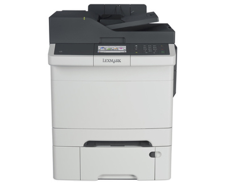 Lexmark CX410dte 1200 x 1200dpi Лазерный A4 32стр/мин Черный, Серый