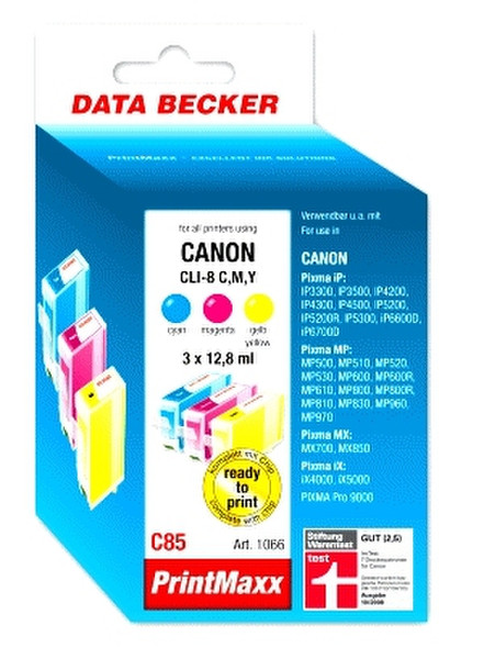 Data Becker C85 Multipack Farbpatronen cyan,magenta,yellow ink cartridge