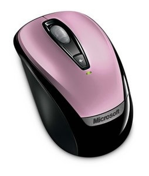 Microsoft Wireless Mobile Mouse 3000 RF Wireless Optisch Pink Maus