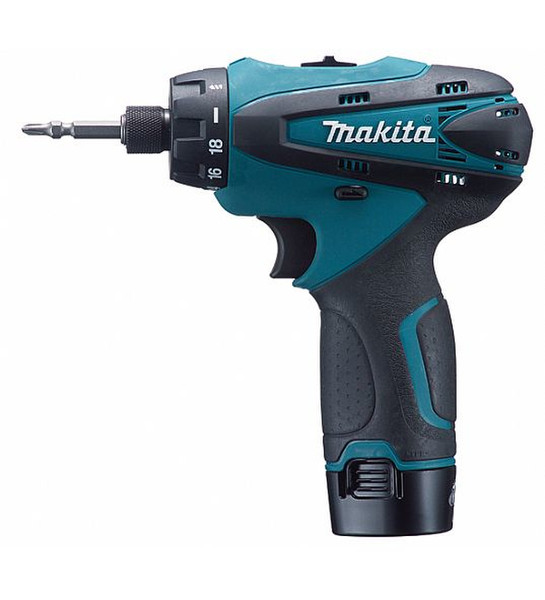 Makita DF030DWJ Pistol grip drill Lithium-Ion (Li-Ion) 1.3Ah 900g Black,Blue cordless combi drill