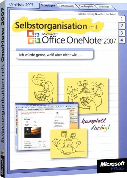 Microsoft Selbstorganisation mit Office OneNote 2007 Deutsch Software-Handbuch