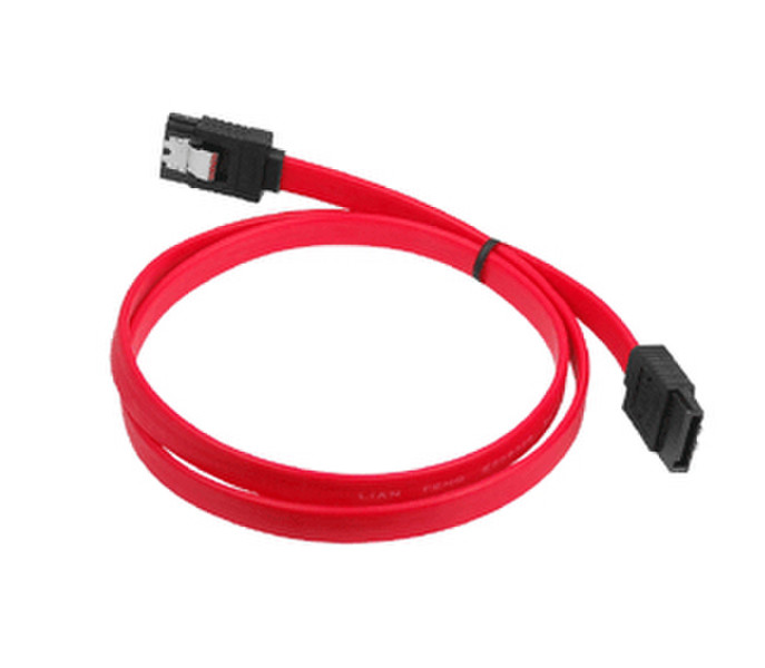 Siig CB-SA0712-S1 0.6096m SATA 7-pin SATA 7-pin Red,Silver SATA cable