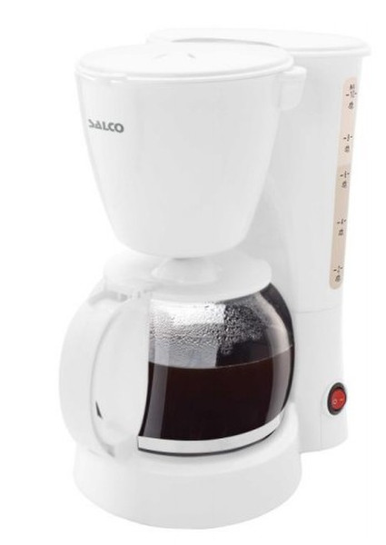 Korona 90020 Drip coffee maker 1.25L 10cups White coffee maker
