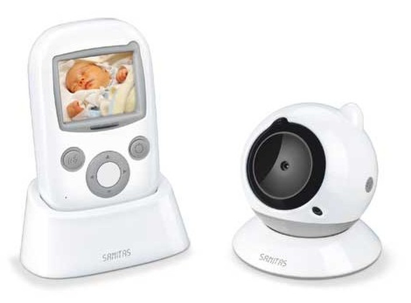Sanitas SBY 98 200m White baby video monitor