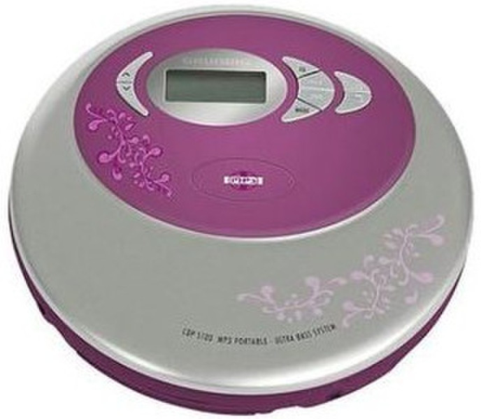 Grundig CDP 5100 Portable CD player Пурпурный, Cеребряный