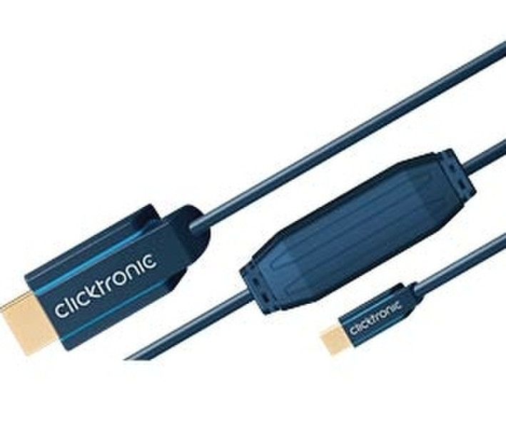 ClickTronic 1m miniDisplayPort/HDMI m/m